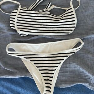 Striped L*Space bikini set